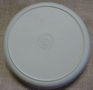 XP Tupperware Wunderschüssel 1262 -4 weiß ca 0,25 L Behälter wenig benutz gut erhalten Behälter Bild 3
