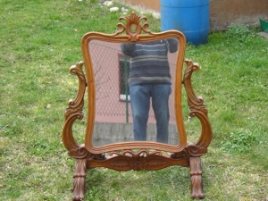Antiker Spiegel um ca. 1870 Bild 1