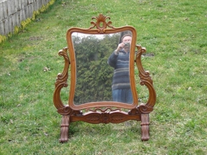 Antiker Spiegel um ca. 1870 Bild 2