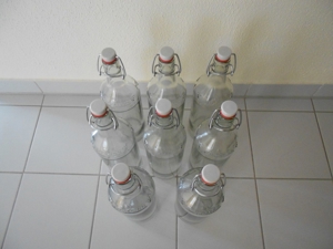 1 Liter Flaschen mit Bügelverschluß Bild 2