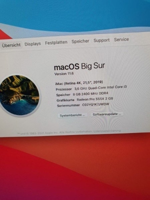 Apple Pc macOs Big Sur Bild 6