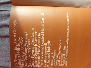 Bob Dylan-Buch "Writings and Drawings" in Englisch, Hardcover 1973 - image 12