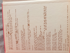 Bob Dylan-Buch "Writings and Drawings" in Englisch, Hardcover 1973 - image 4