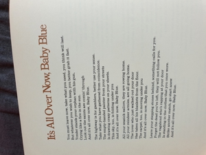 Bob Dylan-Buch "Writings and Drawings" in Englisch, Hardcover 1973 - image 14