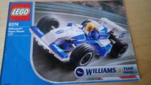 Lego Williams F1 Team Racer Nr. 8374 Bild 4