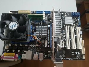 MOTHERBORD M3A-UCC + CPU + RAM + GRAFIKKARTE Bild 2