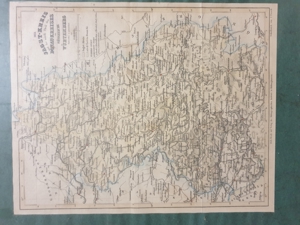 Historische Karte "Der Jagst-Kreis und der nördliche Teil des Donau-Kreises ..." Bild 6