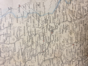 Historische Karte "Der Jagst-Kreis und der nördliche Teil des Donau-Kreises ..." Bild 4