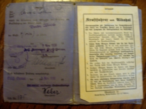 Div. Dokumente aus dem WK II zu Uffz. Hch. Lochmann Bild 8