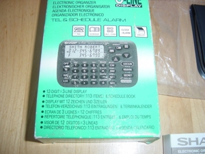 Seltene Sharp Personal Elektronische Organisator- EL6320 -Memo Master Alarm - 1 Neu Bild 2