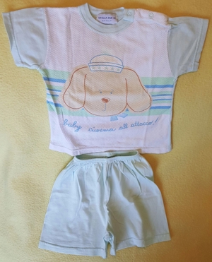 T-Shirt kurze Hose Gr. 86 Set Gr. 86 Hund Motiv Pyjama