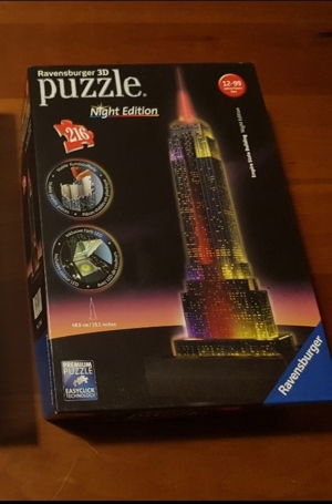 Ravensburger 3D Puzzle Empire State Building Night Edition 216 Bild 2