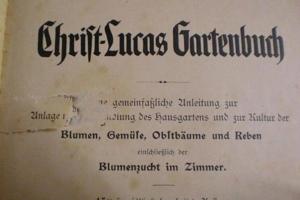 Christ-Lucas Gartenbuch (Rarität / 1908) Bild 2
