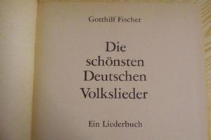 Die schönsten Deutschen Volkslieder (Gotthilf Fischer / 1977) Liederbuch Bild 2