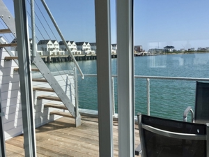 Schwimmendes Ferienhaus/Hausboot mitten im Hafen von Olpenitz! Bild 10