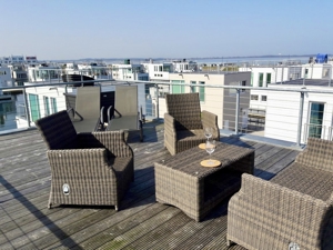 Schwimmendes Ferienhaus/Hausboot mitten im Hafen von Olpenitz! Bild 19