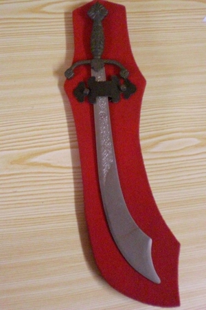 Miniatur-Deko-Säbel (mit Aufhängbrett)