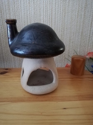 Teelicht " Pilz " Bild 2