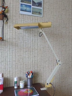Ledu Schreibtischleuchte Arbeitsleuchte Lampe 70er Vintage Bild 2