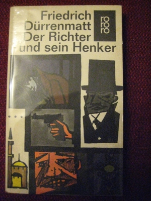Spannender Kriminalroman Der Richter und sein Henker von Friedrich Dürrenmatt, Diogenes Verlag Bild 1