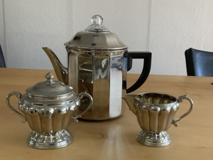 Kaffee- und Mokkabereiter Perkolator letztes Jahrhundert im Art-Deco-Stil « Perkolator »