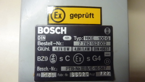 Bosch HKE 100 G Arbeitsleuchte Ex geprüfte Lampe ohne Batterie Akku Bild 4