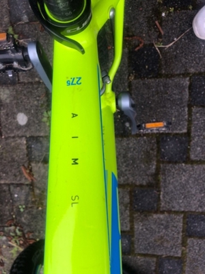 CUBE Mountainbike 27,5" - Reifen neu - für 170 Euro generalüberholt Bild 11