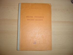 Buch über die Fototechnik aus dem Jahr 1952 Meine Technik, meine Bilder Bild 2
