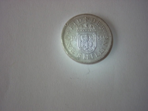 Aus KONVOLUT HERRAUS one shilling Münze Elizabeth II 1955 Britisch Bild 1