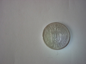 Aus KONVOLUT HERRAUS one shilling Münze Elizabeth II 1955 Britisch Bild 3