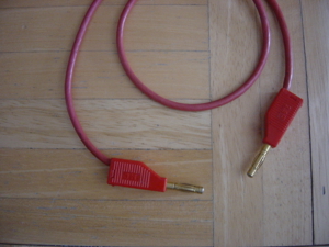 Multi-Contact (MC)Kabel 60 cm,2,5 mm², beidseitig 4 mm Bananenstecker, 19 A, 1000 V, Neu Bild 2