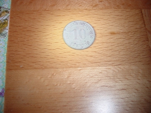AUS KONVOLUT HERRAU10 Pfennig 1913 A Deutschland /Kaiserreich 10 Pf. J.13 1913 A Bild 2