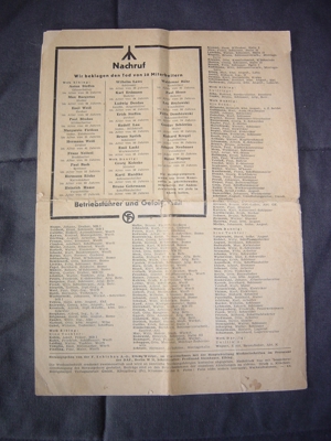 Schichau Betriebe Zeitung Mai-Juni 1943 original Bild 3