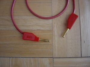 Multi-Contact (MC)Kabel 60 cm,2,5 mm², beidseitig 4 mm Bananenstecker, 19 A, 1000 V, Neu Bild 3