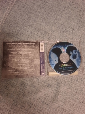 Maxi-Single CD "A. Bocelli & S. Brightman - Time To Say Goodbye" Bild 2