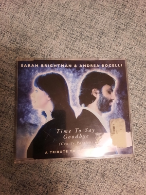 Maxi-Single CD "A. Bocelli & S. Brightman - Time To Say Goodbye" Bild 1