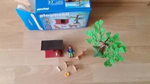 Playmobil Golden Retriever mit Welpen