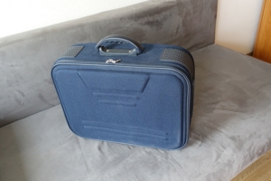 Reisetasche Aktentasche XL Laptop-Tasche navyblau neu unbenutzt Bild 10
