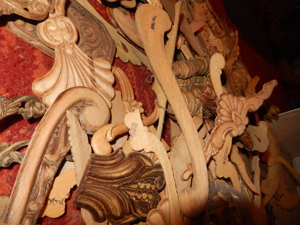 Millionen Stk Verzierungen Schnitzerei Holzornamenten Ornamente Bild 17