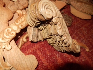 Millionen Stk Verzierungen Schnitzerei Holzornamenten Ornamente Bild 20