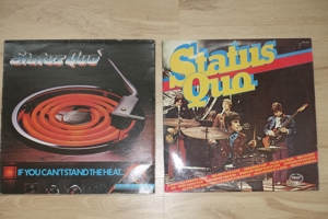 LP Status Quo 2x Vinyl 1978 und 1968 Rockmusik Erstpressungen