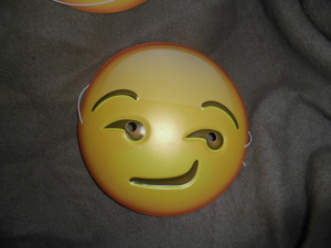 Emoji Maske 21cm Bild 3