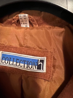 Damenjacke, Leder, rehbraun, neuwertig Bild 2