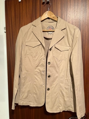 Damen-Blazer, beige, neuwertig