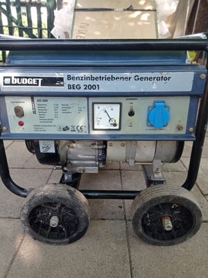 Benzinbetriebener Generator BEG Bild 1