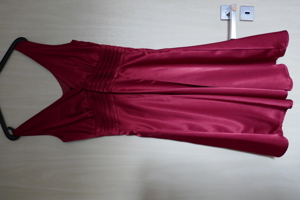 Kleid elegant Gr. 36 Fabr. Orsay, rot satin, gefüttert