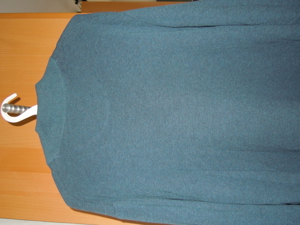Neuw. modischer Stricktroyer Marke CASA MODA, blau, XL Bild 3