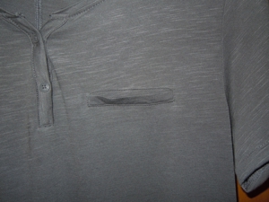Neues Basic Shirt Jule CECIL, Farbe: graphit light grey, Gr. M (40) Bild 3