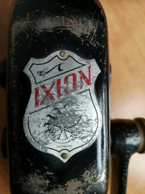 Top erhaltene Vintage 2 Gang Handbohrmaschine IXION Bild 3
