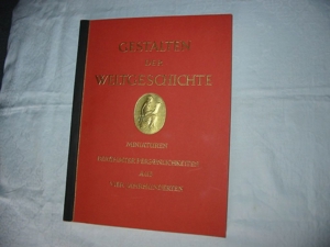 Sammelalbum "Gestalten der Weltgeschichte" 1933